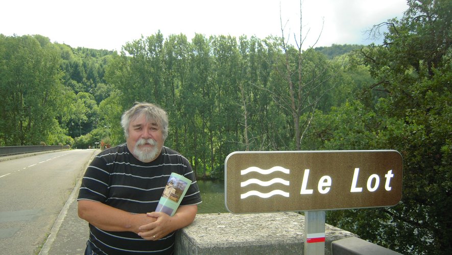 Pierre Poujol, un fervent passionné de la rivière Lot et des hommes et femmes qui y vivent à proximité.