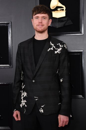James Blake à la 61ème cérémonie des Grammy Awards, le 10 février 2019, à Los Angeles