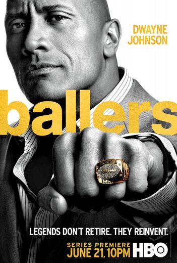 En France, la série "Ballers" est diffusée sur OCS.