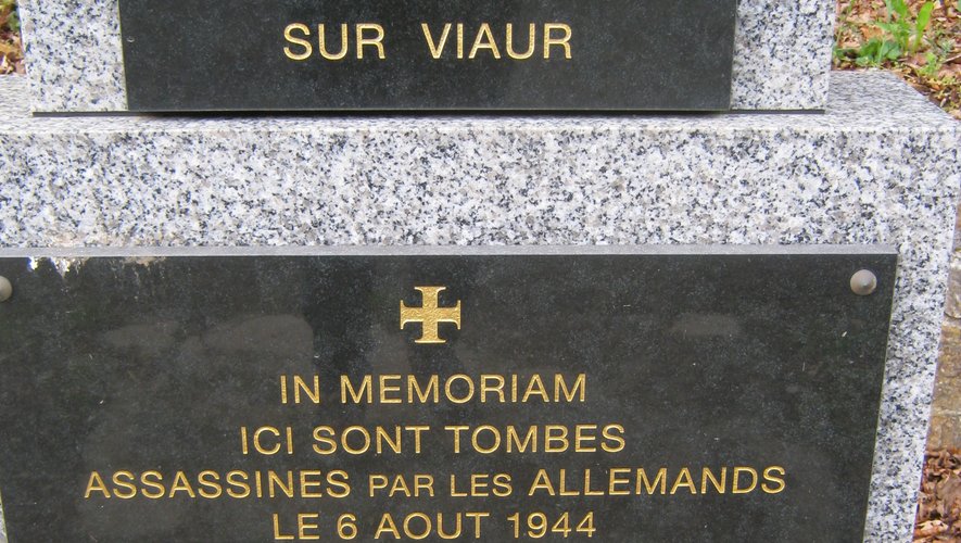 Monument au mort en mémoire du 6 Aout 1944.