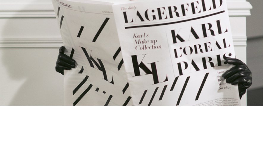 L'Oréal Paris et la marque Karl Lagerfeld ont concocté une ligne de maquillage pour la rentrée.