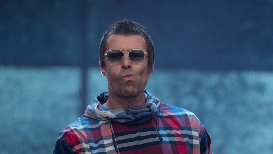 Le chanteur anglais Liam Gallagher lors du festival de Glastonbury le 29 juin 2019.
