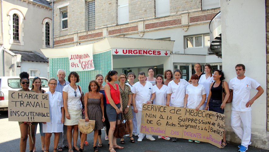 Le personne du service de médecine était en grève depuis le 9 août dernier.