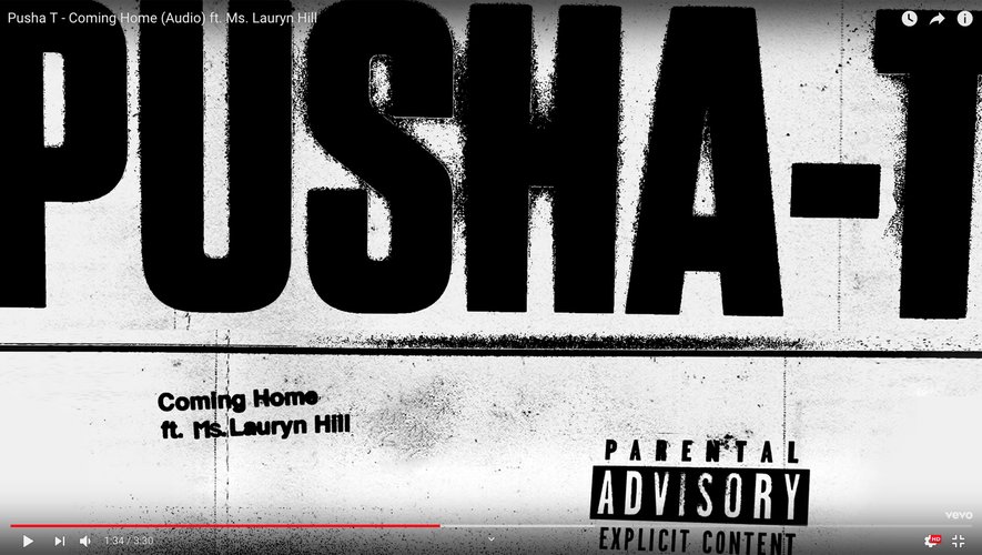 Découvrez Lauryn Hill sur le dernier titre de Pusha T, 'Coming Home.'