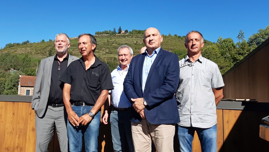 Le directeur des Territoires, Laurent Wendling, s’est montré attentif aux demandes de la filière viticole aveyronnaise.
