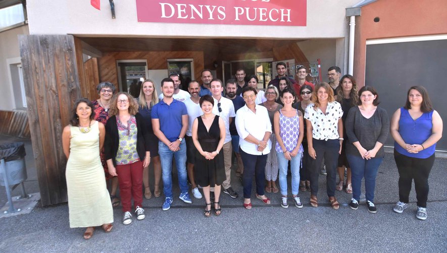 L’ensemble des personnels du collège Denys-Puech
