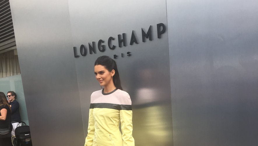Kendall Jenner au défilé Longchamp à New York.