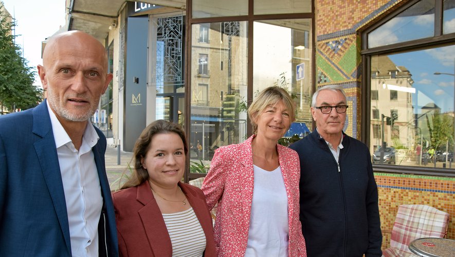 Stéphane Mazars, Yolène Pagès, Anne Blanc et Jean-François Rousset.
