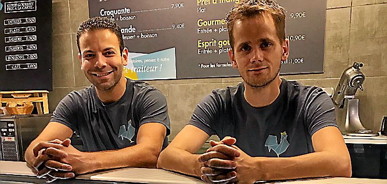 Mehdi Smaïne et Gaël Rouquayrol, à la tête d'Esprit Gourmet.