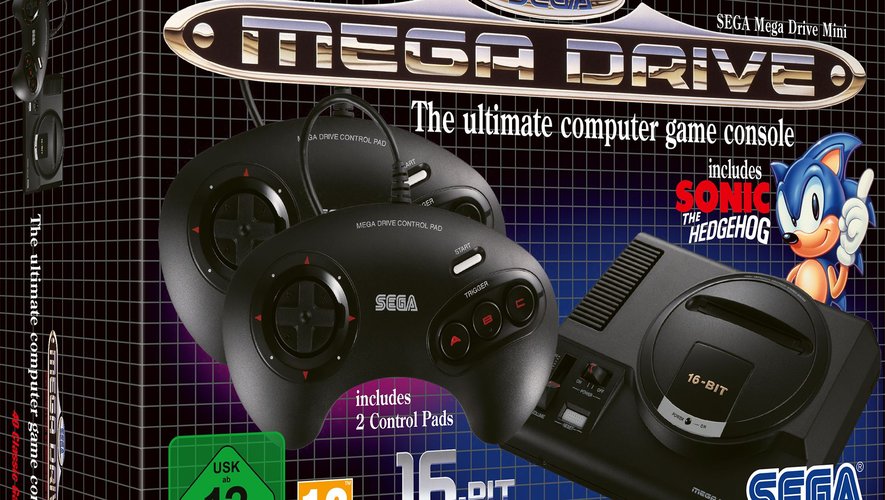 Le public européen devra attendre le 4 octobre pour découvrir la Sega Mega Drive Mini