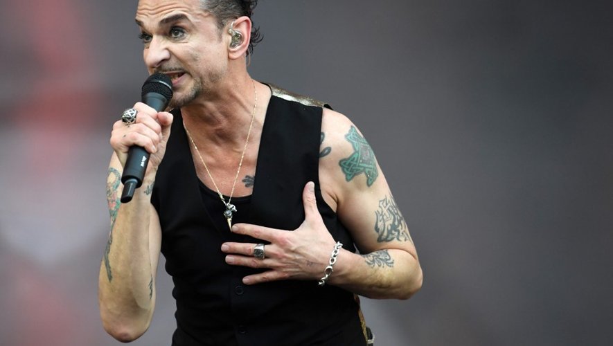 Dave Gahan, leader du groupe Depeche Mode