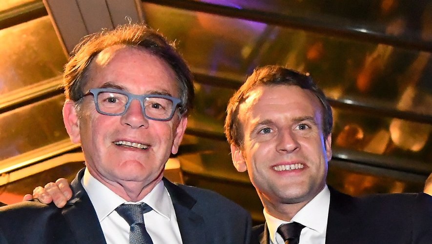 Christian Teyssèdre, en mai 2017, quelques heures avant qu’Emmanuel Macron ne soit élu président de la République. 