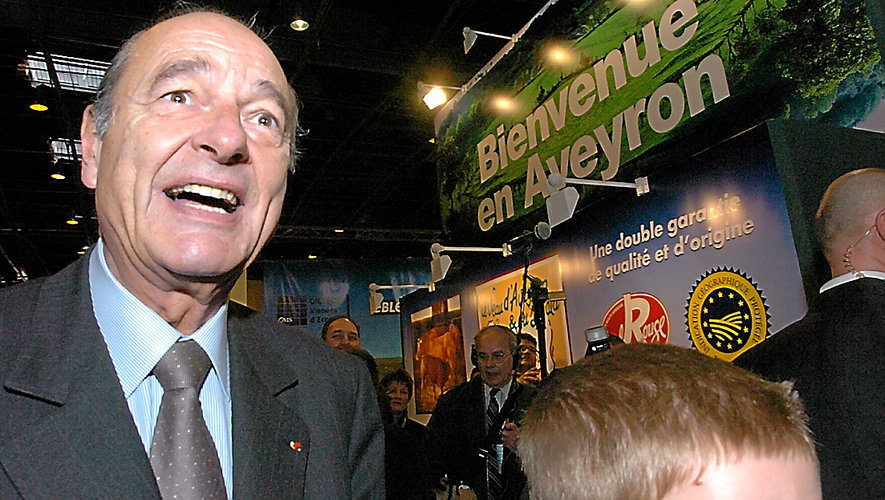 Jacques Chirac est venu à plusieurs reprises en Aveyron. Comme président du RPR, Premier ministre et Président de la République. Mais jamais, paradoxalement, comme ministre de l’Agriculture. 