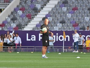 Laurent Peyrelade, l'entraîneur de Rodez.