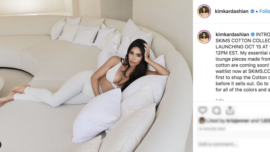 Kim Kardashiann sur Instagram 2019