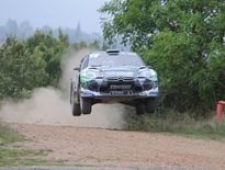 La DS3 WRC de l'équipage Beaubelique-Pesenti.