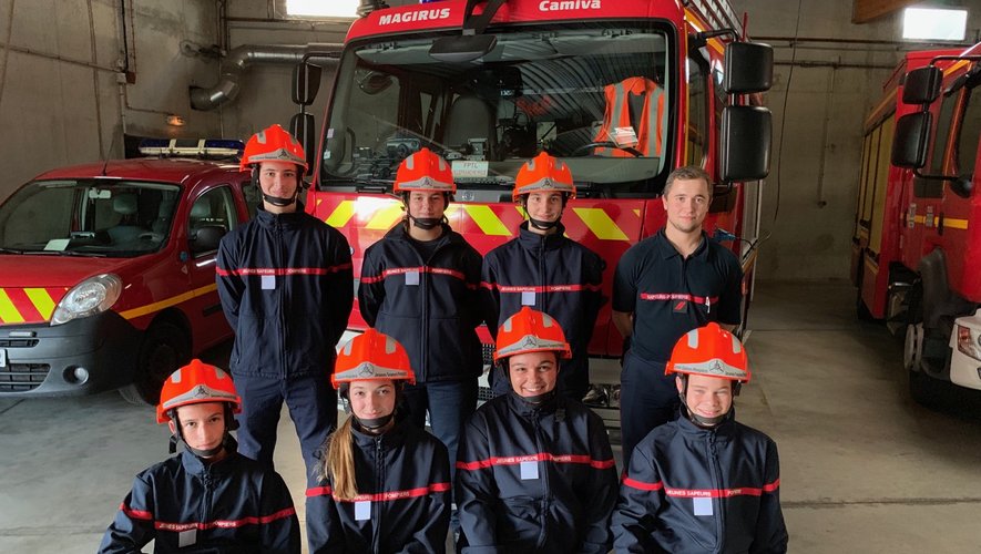 Une nouvelle classe de jeunes sapeurs-pompiers volontaires