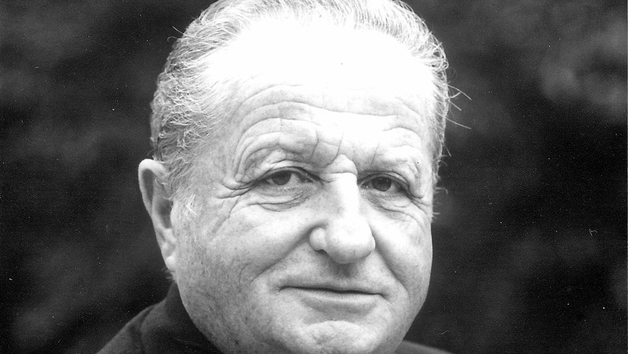 Pierre Riom dans les années 80, alors maire de Conques.