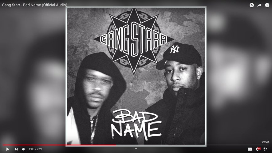 Gang Starr vient de dévoiler un deuxième single, "Bad Name", après plusieurs années de silence.