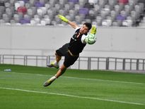 Avec sept arrêts effectués vendredi à Clermont, Arthur Desmas en est à 40 depuis le début de la saison !