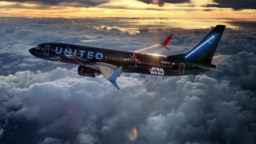 Le 737-800 "Star Wars: L'ascension de Skywalker" de United Airlines prendra son envol en novembre.