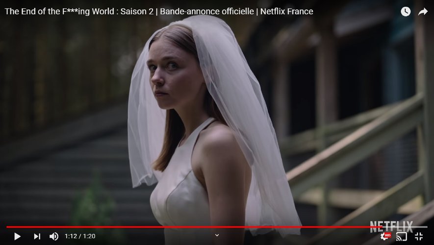 Jessica Barden incarne le rôle d'Alyssa dans "The End of the F***ing World" depuis son lancement en 2017 sur Channel 4.