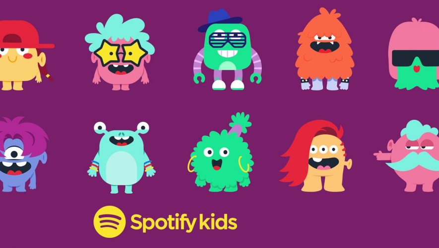 Spotify présente Spotify Kids, une application pour les familles.