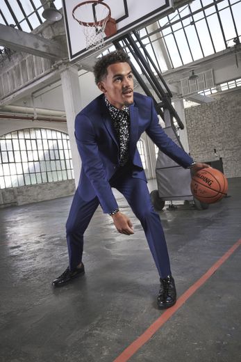 Trae Young dans la campagne 'NBA Game Changers 2019-2020' pour Express