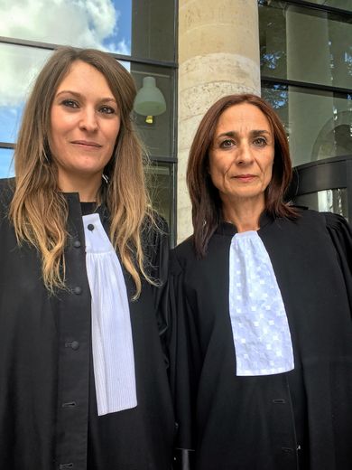Me Jessica Chefaroudi et Me Charlotte Lévi, avocates de Christian Espié.