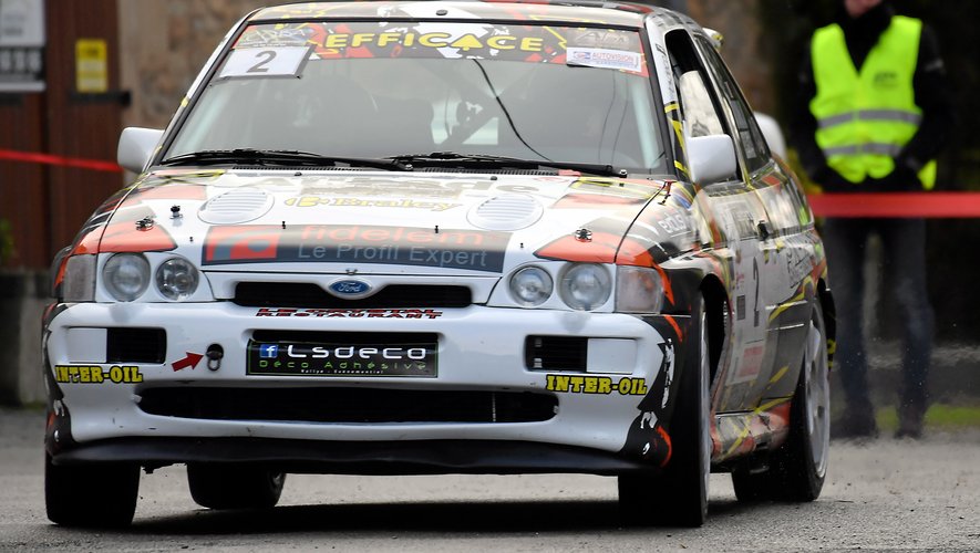 Jean-Michel Da Cunha a remporté la deuxième édition du rallye du Pays rignacois.