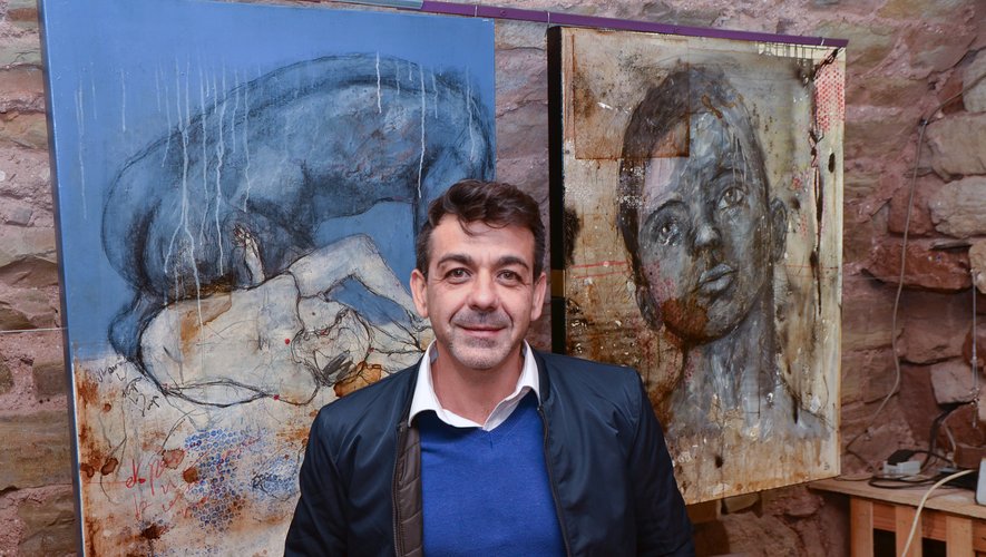 Nicolas Benedetti expose ses œuvres à la galerie Art Cave jusqu’à la fin du mois