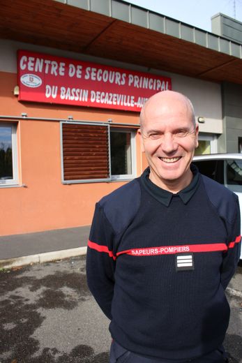Le capitaine Gilles Gach était auparavant chef de centre adjoint au CSP de Villefranche-de-Rouergue.