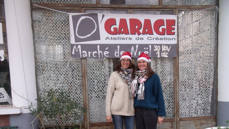 Magali et Sylvie vous accueilleront pour le marché de Noël.