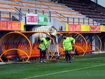 Le stade a fait l'objet de travaux de mise aux normes pour pouvoir accueillir des rencontres de Ligue 2.