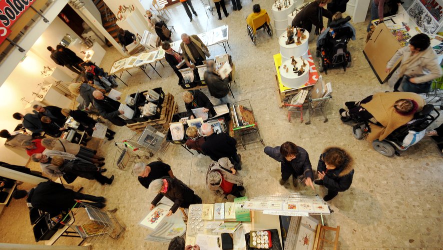 A Rignac, supermarché de l’Art, de vendredi (17 h ) à dimanche (19 h).