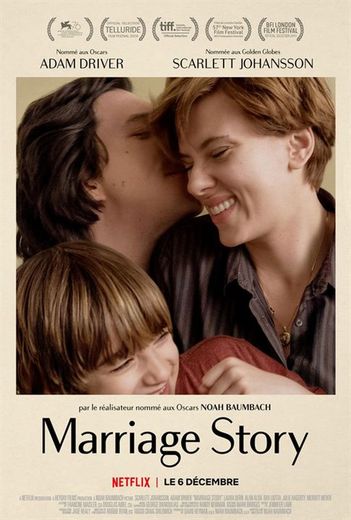 Avec "Marriage Story" de Noah Baumbach, Netflix est en tête des Golden Globes avec 17 nominations dans les catégories cinématographiques.
