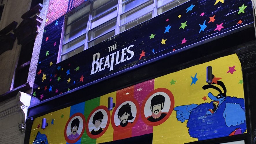 Le Pop-Up Shop Beatles à ouvert à New York pour les fêtes.