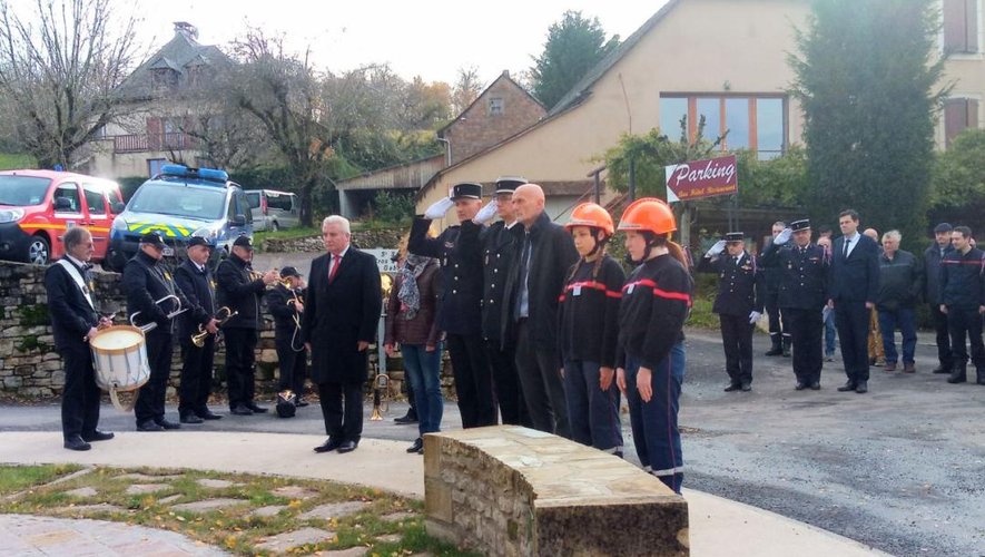 Cette année la Sainte-Barbe a eu lieu à Lassouts pour le centre de secours du Nord Aveyron.