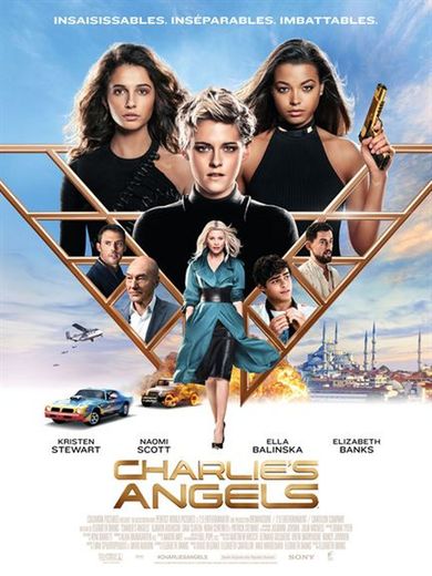 "Charlie's Angels" de Elizabeth Banks avec Kristen Stewart, Naomi Scott et Ella Balinska est sorti le 15 novembre 2019 aux États-Unis.