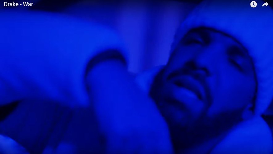 Drake dans son dernier clip, "War"