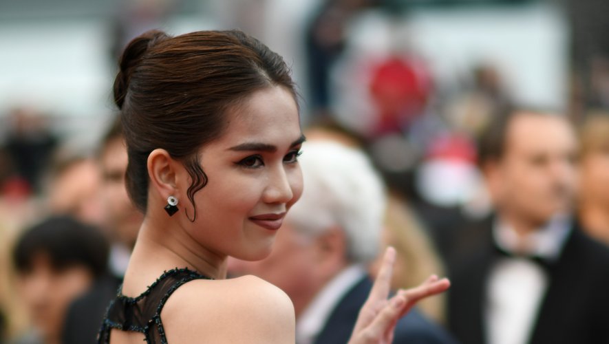 Ngoc Trinh est apparue plus sexy que jamais sur le tapis rouge du Festival de Cannes. Un poil trop pour la cérémonie la plus glamour de l'année dans l'Hexagone. Cannes, le 19 mai 2019.