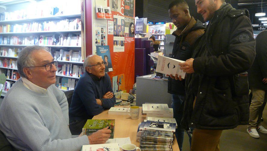 Yves Garric et Georges Dellus à la rencontre de leurs lecteurs