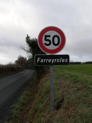 Nouvelle réglementation à Farreyroles