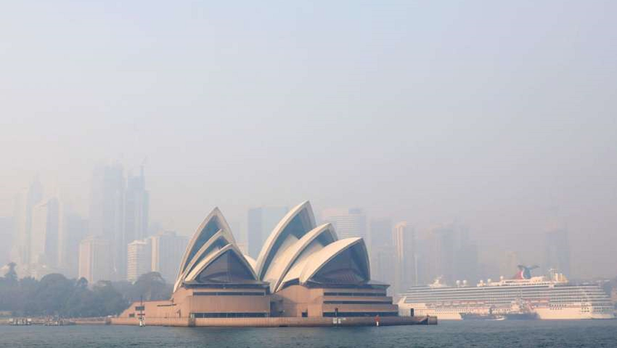 Sydney est prise dans un épais nuage de fumée depuis plusieurs semaines.