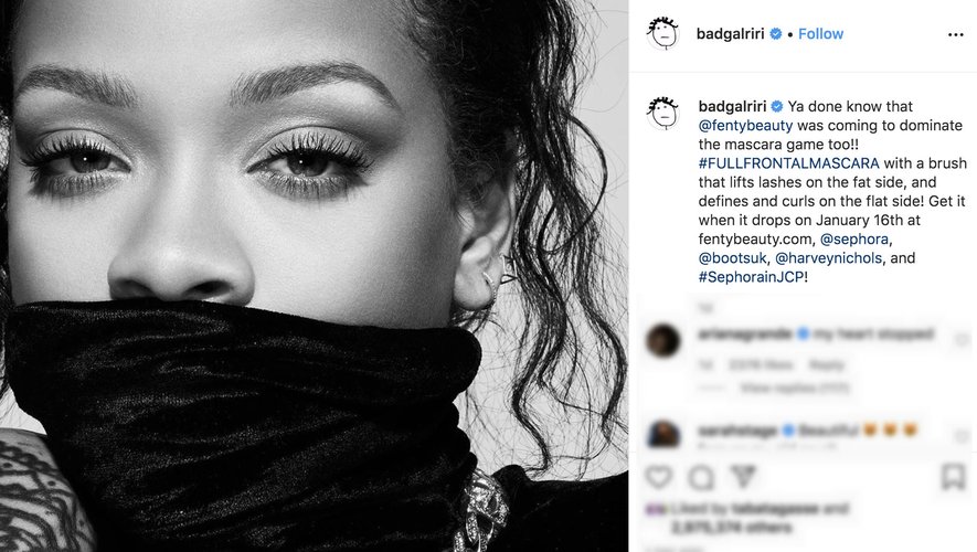 Rihanna (@badgalriri) Instagram.
