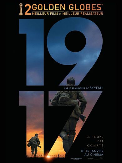 Alors qu'il ne sortira que ce mercredi 15 janvier au cinéma en France, "1917" de Sam Mendes a déjà remporté le Golden Globe du meilleur film dramatique lors de la 77e cérémonie, le 5 janvier dernier à Los Angeles, ce qui le place parmi les favoris.