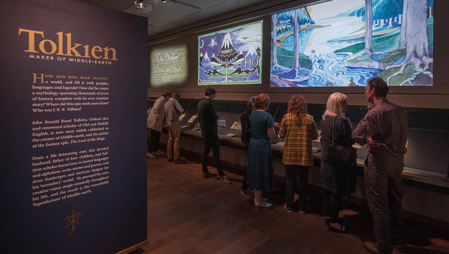 L'exposition consacrée à Tolkien, pas encore terminée, bat déjà des records de fréquentation.