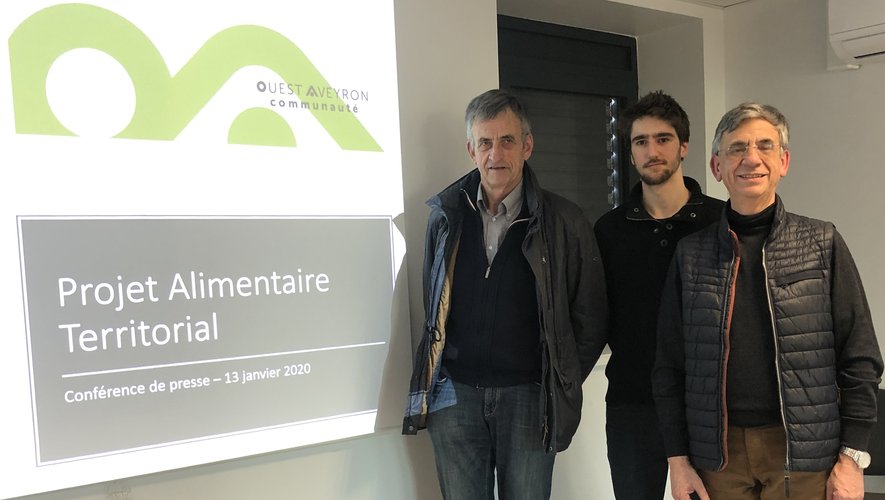 Daniel Carrié, Thomas Béziat et Serge Roques présentent le Pat.