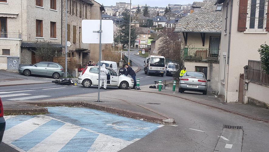 L'accident a coûté la vie à un motard de 47 ans, lundi à 11h45 à la Mouline