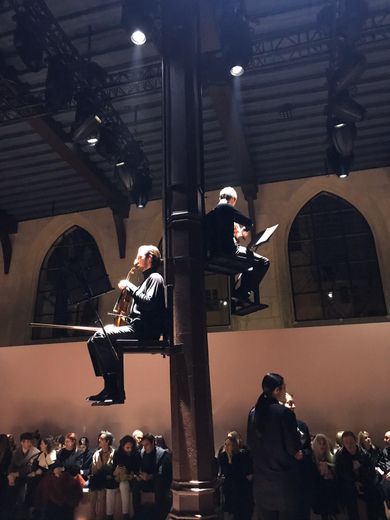 Le défilé Givenchy printemps-été 2020 pendant la semaine de la haute couture à Paris.